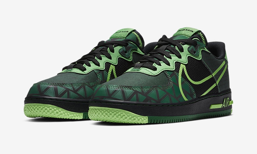 10/2 発売！ナイキ エア フォース 1 リアクト ロー “ナイジャ” (NIKE AIR FORCE 1 REACT LOW “NAIJA”) [CW3918-001]