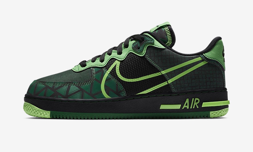 10/2 発売！ナイキ エア フォース 1 リアクト ロー “ナイジャ” (NIKE AIR FORCE 1 REACT LOW “NAIJA”) [CW3918-001]