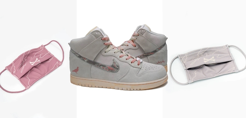 SABOTAGE {SBTG} × Staple コラボ NIKE DUNK HIGH “Pigeon Fury” (サボタージュ ステイプル ナイキ ダンク ハイ “ピジョン フューリー”)