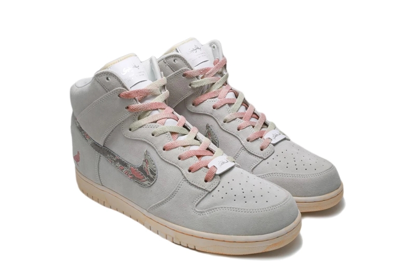 SABOTAGE {SBTG} × Staple コラボ NIKE DUNK HIGH “Pigeon Fury” (サボタージュ ステイプル ナイキ ダンク ハイ “ピジョン フューリー”)