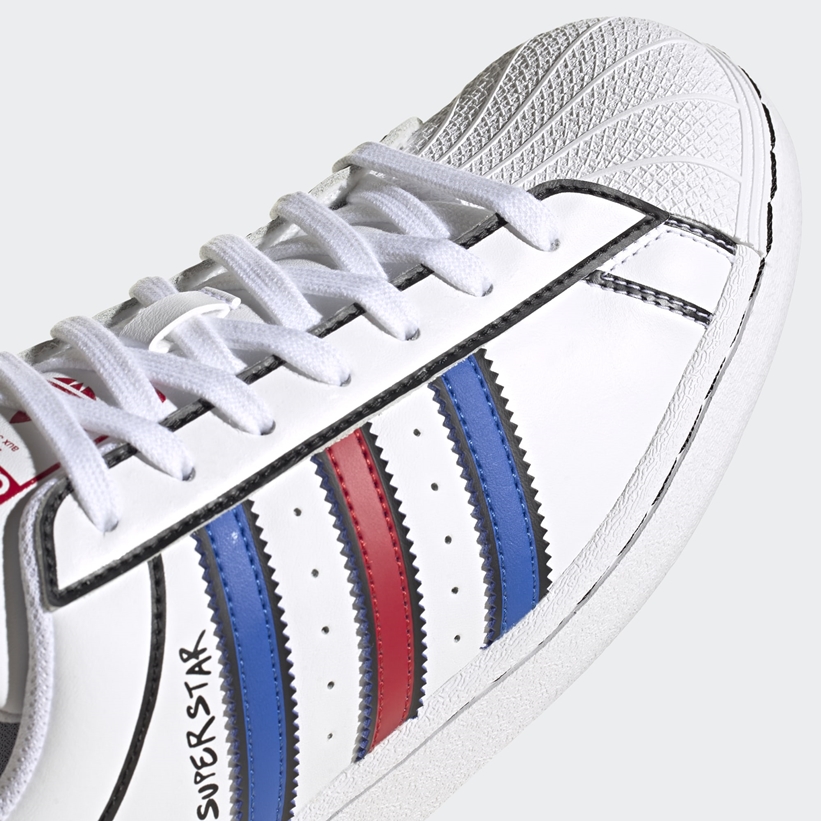 アディダス オリジナルス スーパースター “シャーピー” ホワイト (adidas Originals SUPERSTAR “Sharpie” White) [FY3116]