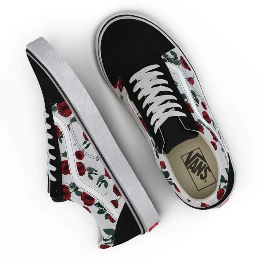 VANS “RED ROSES” OLD SKOOL/CLASSIC SLIP-ON (バンズ “レッドローズ” オールドスクール/クラシックスリッポン)