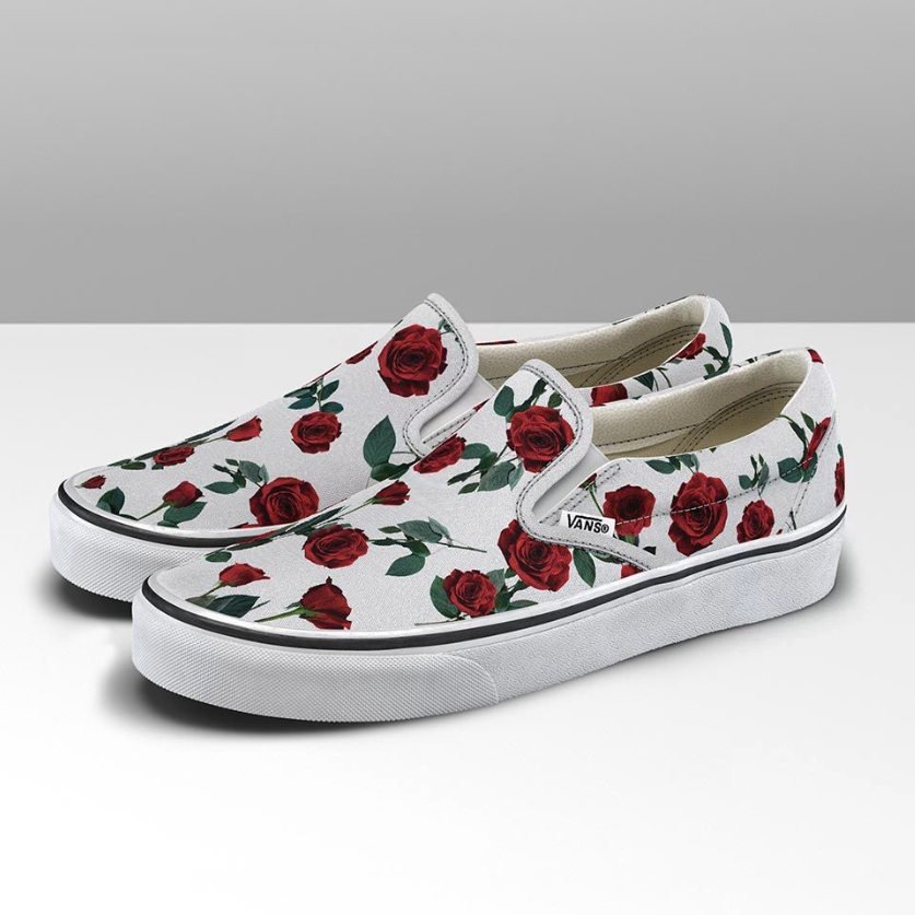 VANS “RED ROSES” OLD SKOOL/CLASSIC SLIP-ON (バンズ “レッドローズ” オールドスクール/クラシックスリッポン)