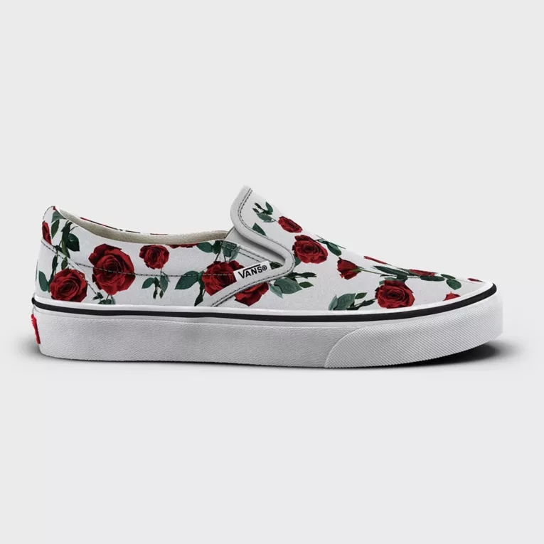 VANS “RED ROSES” OLD SKOOL/CLASSIC SLIP-ON (バンズ “レッドローズ” オールドスクール/クラシックスリッポン)