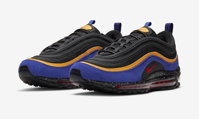 ナイキ エア マックス 97 “ブラック/ロイヤル/イエロー” (NIKE AIR MAX 97 “Black/Royal/Yellow”) [DB4611-400]