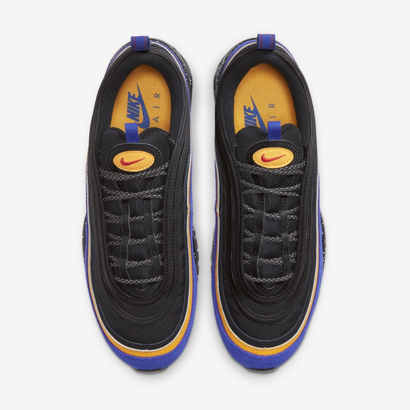 ナイキ エア マックス 97 “ブラック/ロイヤル/イエロー” (NIKE AIR MAX 97 “Black/Royal/Yellow”) [DB4611-400]