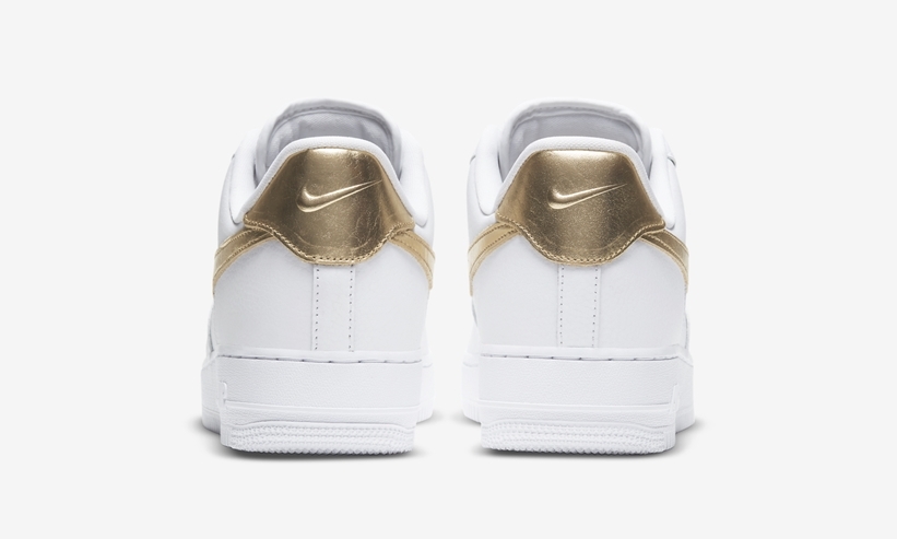 海外 11/18 発売予定！ナイキ エア フォース 1 ロー “ホワイト/メタリックゴールド” (NIKE AIR FORCE 1 LOW “White/Metallic Gold”) [DC2181-100]