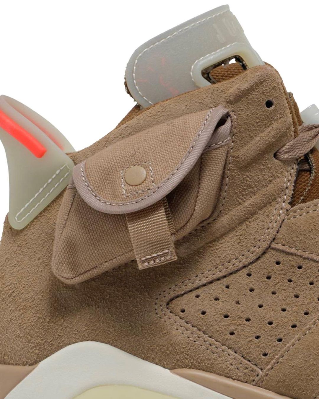 【国内 4/30 発売】トラビス・スコット × ナイキ エア ジョーダン 6 “ブリティッシュカーキ” (TRAVIS SCOTT NIKE AIR JORDAN 6 “British Khaki”) [DH0690-200]