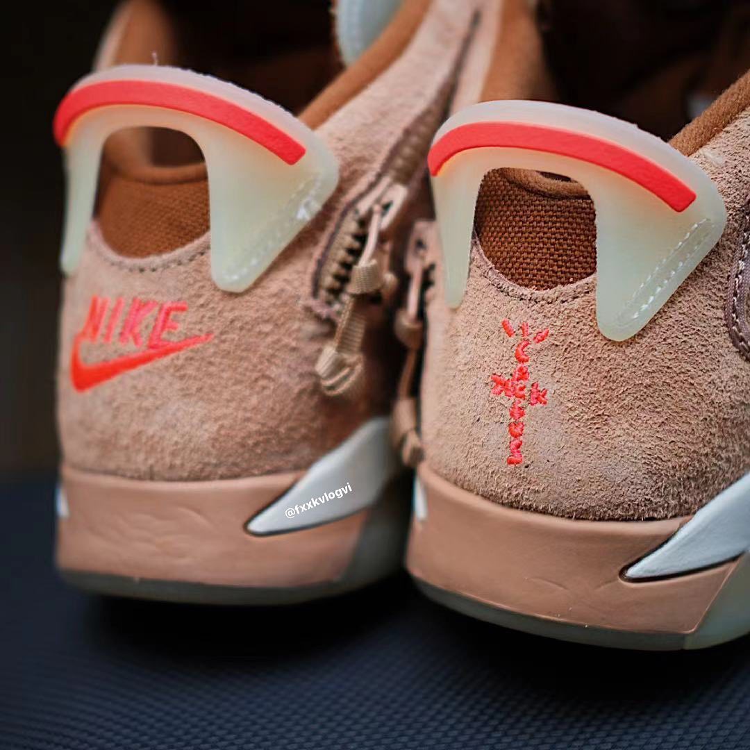 【国内 4/30 発売】トラビス・スコット × ナイキ エア ジョーダン 6 “ブリティッシュカーキ” (TRAVIS SCOTT NIKE AIR JORDAN 6 “British Khaki”) [DH0690-200]