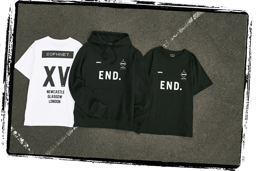 9/26発売！END × F.C.R.B 15 YEAR SUPPORTER TEE/HOODIE (エンド F.C.Real Bristol)