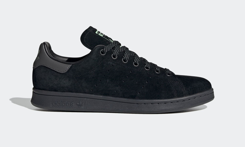 アディダス オリジナルス スタンスミス “コアブラック/グレーシックス/ブラッシュグリーン” (adidas Originals STAN SMITH “Core Black/Grey Six/Brush Green”) [FW2640]