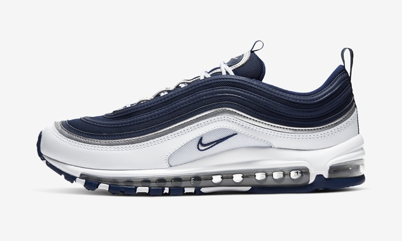 ナイキ エア マックス 97 “ネイビー/ホワイト/シルバー” (NIKE AIR MAX 97 “Navy/White/Silver”) [DH0612-400]