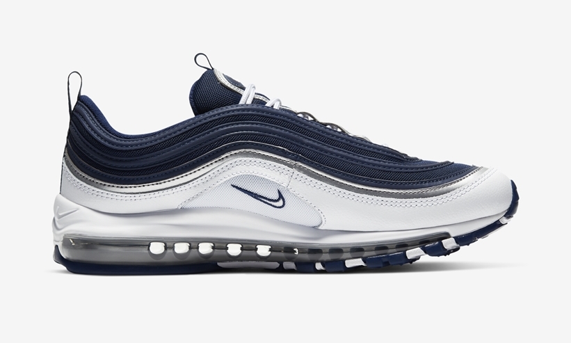 ナイキ エア マックス 97 “ネイビー/ホワイト/シルバー” (NIKE AIR MAX 97 “Navy/White/Silver”) [DH0612-400]