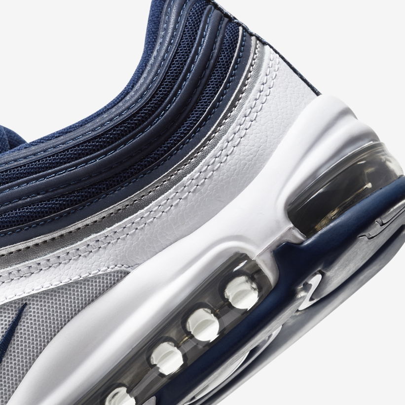 ナイキ エア マックス 97 “ネイビー/ホワイト/シルバー” (NIKE AIR MAX 97 “Navy/White/Silver”) [DH0612-400]