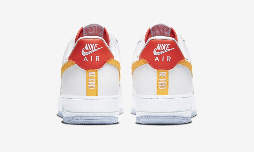 ナイキ エアフォース 1 “ビーカインド” ホワイト (NIKE AIR FORCE 1 “Be Kind” White) [DC2196-100][DC2198-100]