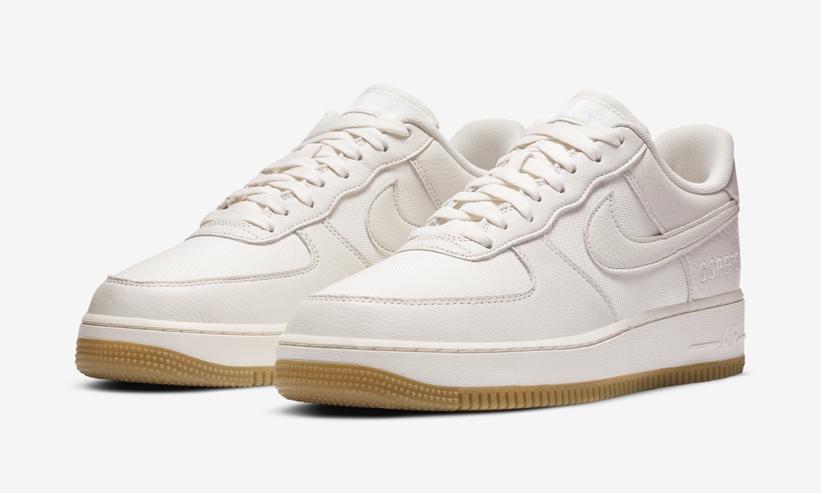 ナイキ エア フォース 1 LOW “ゴアテックス” アイボリー/ガム (NIKE AIR FORCE 1 LOW “Gore-Tex” Ivory/Gum) [DC9031-001]