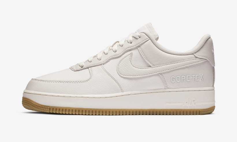 国内 11/6 発売！ナイキ エア フォース 1 LOW “ゴアテックス” アイボリー/ガム (NIKE AIR FORCE 1 LOW “Gore-Tex” Ivory/Gum) [DC9031-001]