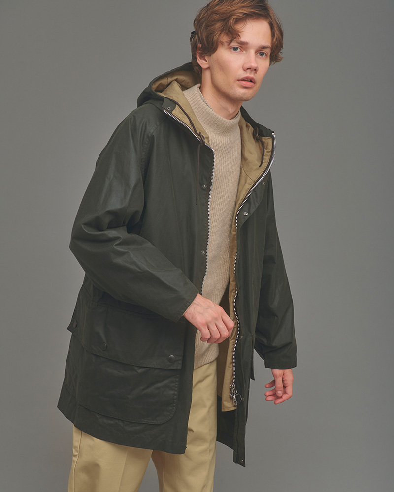 【10/16発売】Barbour × URBAN RESEARCH DOORS “Oversize Hooded BEDALE”が先行予約 (バブアー アーバンリサーチ ドアーズ)