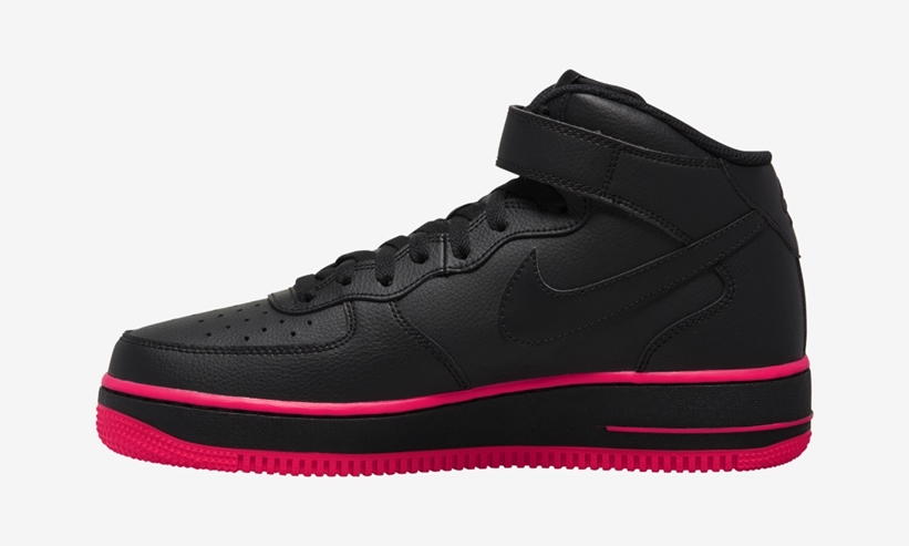 ナイキ エア フォース 1 ミッド “ブラック/グレー/ピンク” (NIKE AIR FORCE 1 MID “Black/Grey/Pink”) [CJ1310-001,002]