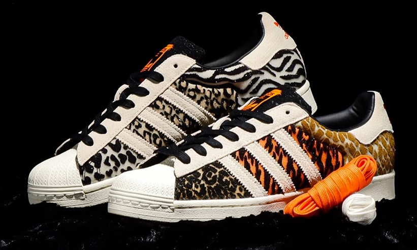 10/3発売！atmos × adidas Originals SUPERSTAR "CORE BLACK/OFF WHITE/ORANGE (アトモス アディダス オリジナルス スーパースター) [FY5232]