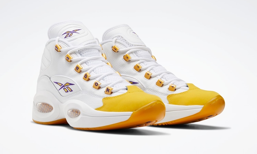 2020年 秋発売！REEBOK QUESTION MID “Yellow toe” (リーボック クエスチョン ミッド “イエロー トゥ”) [FX4278]