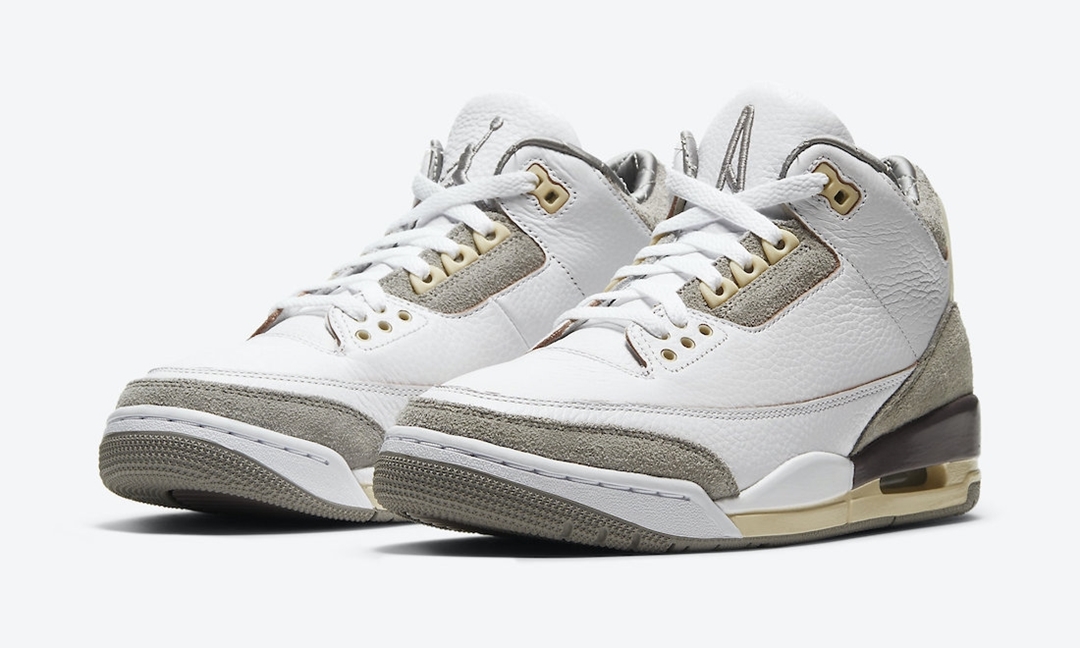 【国内 5/22 発売】A Ma Maniére × NIKE WMNS AIR JORDAN 3 RETRO SP “White/Medium Grey” (ア マ マニエール ナイキ ウィメンズ エア ジョーダン 3 レトロ ハイ “ホワイト/ミディアムグレー”) [DH3434-110]