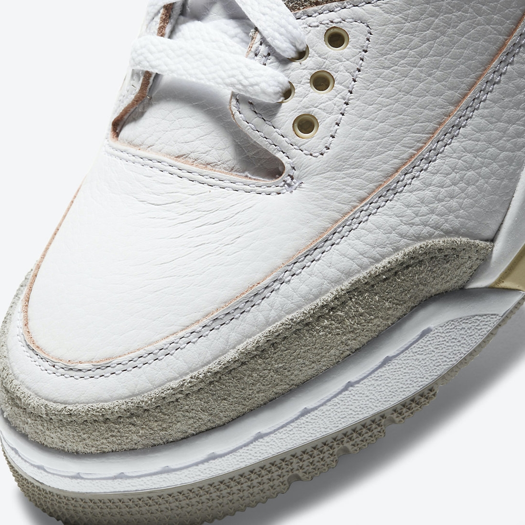 【国内 5/22 発売】A Ma Maniére × NIKE WMNS AIR JORDAN 3 RETRO SP “White/Medium Grey” (ア マ マニエール ナイキ ウィメンズ エア ジョーダン 3 レトロ ハイ “ホワイト/ミディアムグレー”) [DH3434-110]