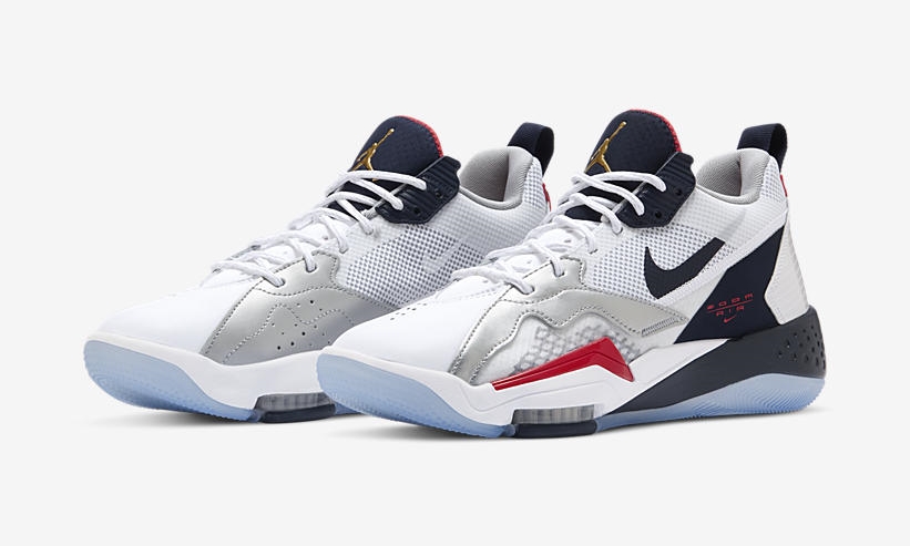 10/2発売！ナイキ ジョーダン ズーム 92 “オリンピック/ホワイト/オブシディアン” (NIKE JORDAN ZOOM 92 “Olympic/White/Obsidian”) [CK9183-101]