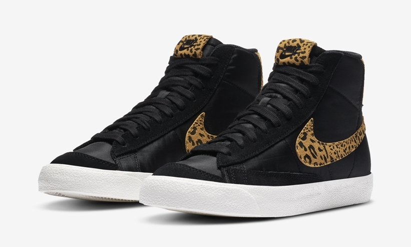 ナイキ ブレーザー ミッド 77 “ブラック/レオパード” (NIKE BLAZER MID 77 “Black/Leopard”) [DC9207-001]