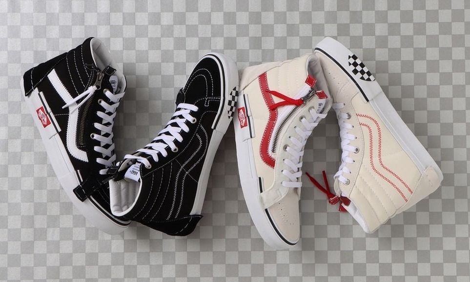 【ABC-MART GS 9/27 先行】VANS “Cut & Paste Pack” SK8-HI REISSUE “BLACK/T.WHITE” “MARSH/RED” (ビリーズ バンズ “カットアンドペースト パック” スケートハイ リイシュ)