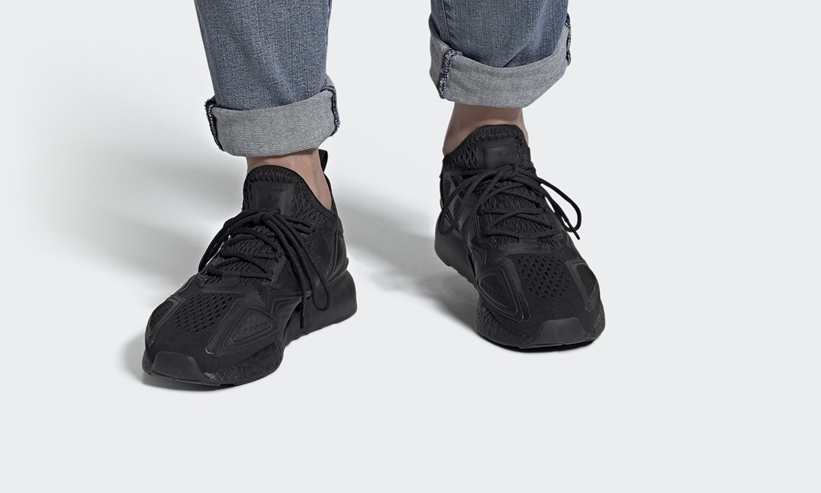 10/1発売！adidas Originals ZX 2K BOOST “Triple Black” (アディダス ゼットエックス 2K ブースト “トリプルブラック”) [FV9993]