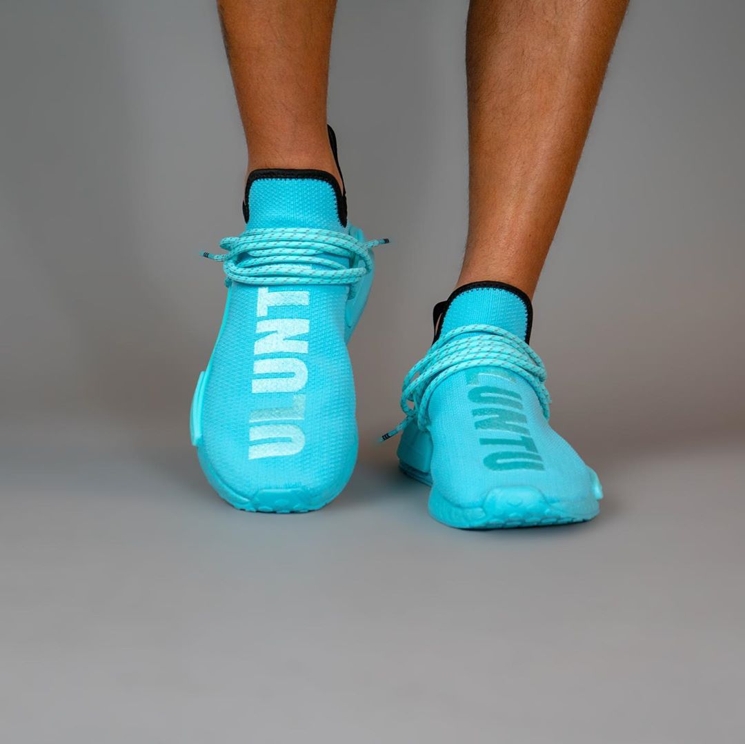 【国内 4/24 発売】Pharrell Williams x adidas Originals NMD TRAIL HU “Blue/ULUNTU” (ファレル・ウィリアムス アディダス オリジナルス エヌエムディー “ブルー/ブラック”) [GY0094]