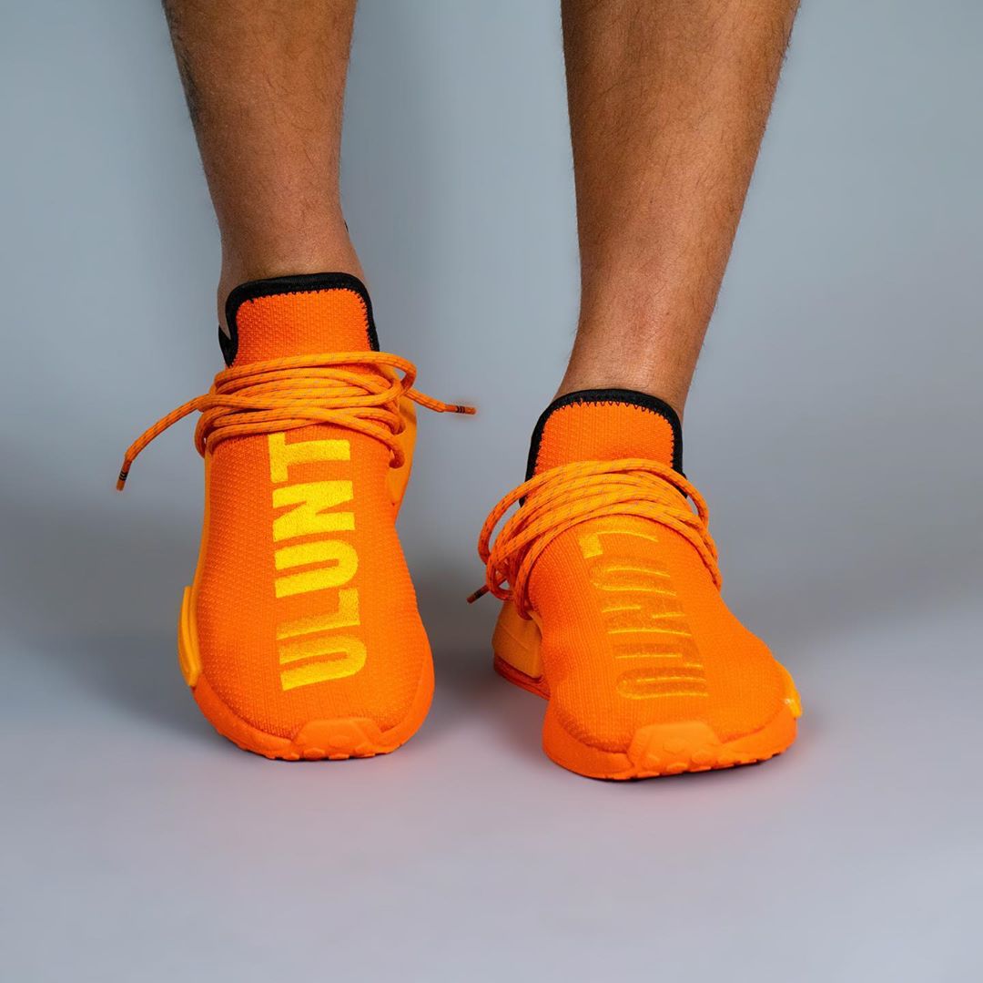 12/18、6/12 発売！Pharrell Williams x adidas Originals NMD TRAIL HU “Orange/ULUNTU” (ファレル・ウィリアムス アディダス オリジナルス エヌエムディー “オレンジ/ブラック”) [GY0095]