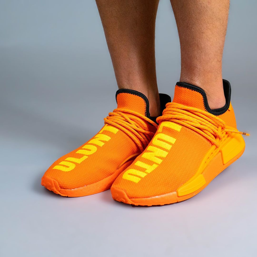 12/18、6/12 発売！Pharrell Williams x adidas Originals NMD TRAIL HU “Orange/ULUNTU” (ファレル・ウィリアムス アディダス オリジナルス エヌエムディー “オレンジ/ブラック”) [GY0095]