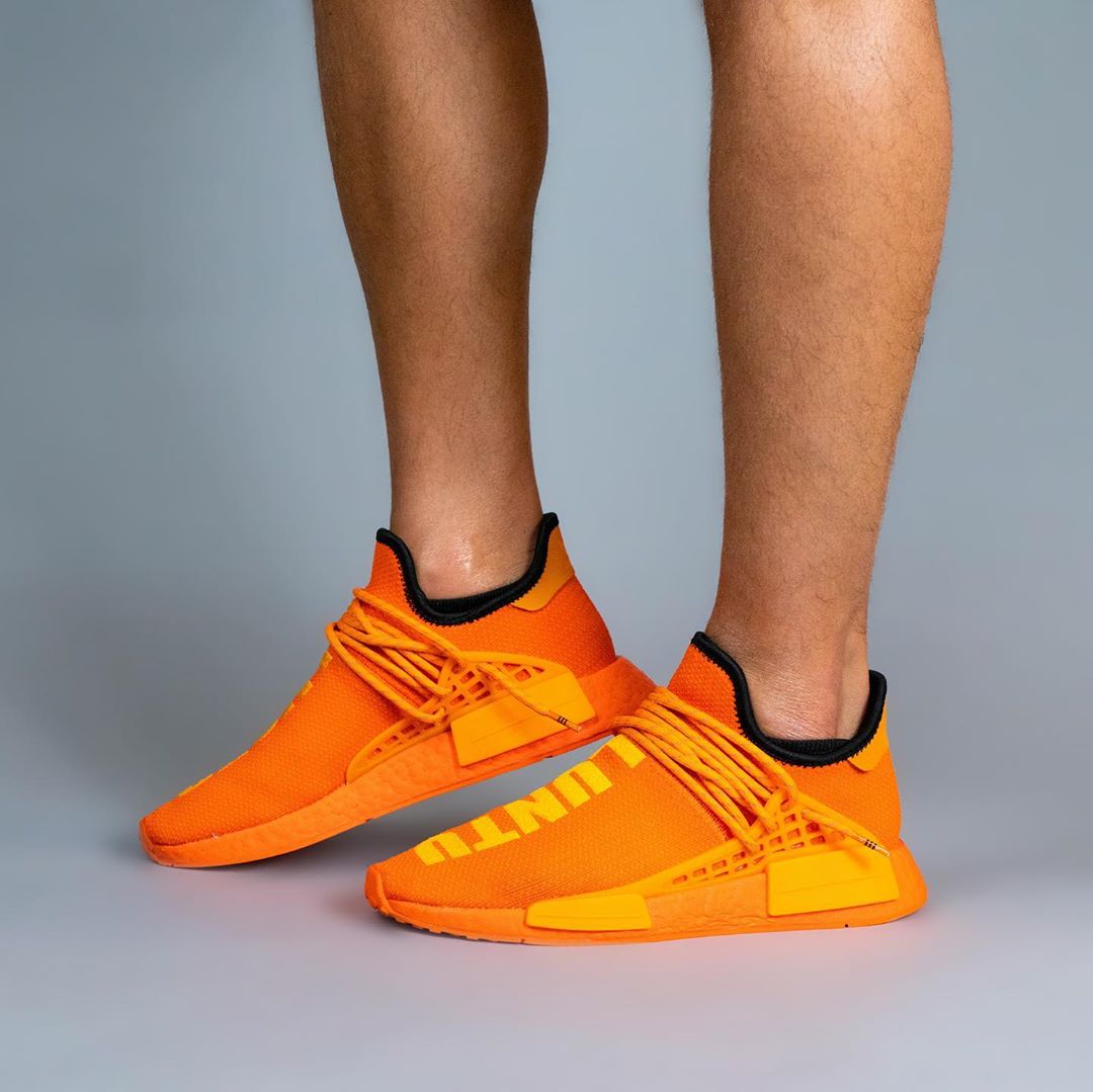 12/18、6/12 発売！Pharrell Williams x adidas Originals NMD TRAIL HU “Orange/ULUNTU” (ファレル・ウィリアムス アディダス オリジナルス エヌエムディー “オレンジ/ブラック”) [GY0095]