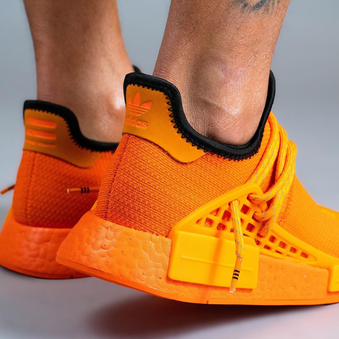 12/18、6/12 発売！Pharrell Williams x adidas Originals NMD TRAIL HU “Orange/ULUNTU” (ファレル・ウィリアムス アディダス オリジナルス エヌエムディー “オレンジ/ブラック”) [GY0095]