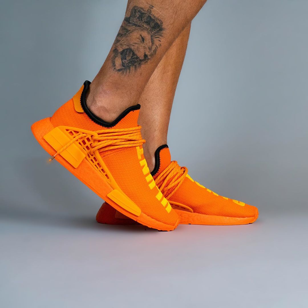 12/18、6/12 発売！Pharrell Williams x adidas Originals NMD TRAIL HU “Orange/ULUNTU” (ファレル・ウィリアムス アディダス オリジナルス エヌエムディー “オレンジ/ブラック”) [GY0095]