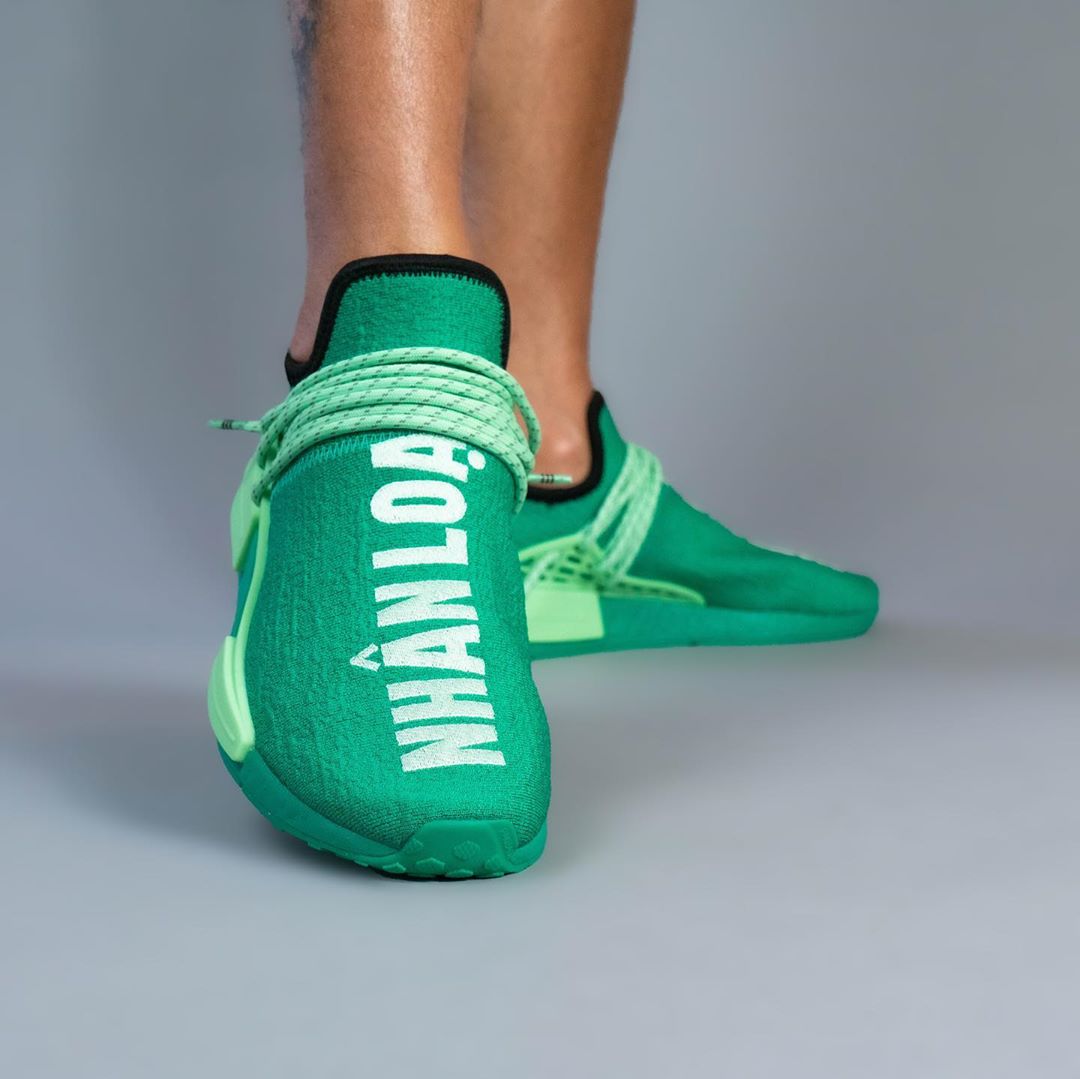 国内 12/18 発売予定！Pharrell Williams x adidas Originals NMD TRAIL HU “Green/NHANLOAI” (ファレル・ウィリアムス アディダス オリジナルス エヌエムディー “グリーン/ブラック”) [GY0089]