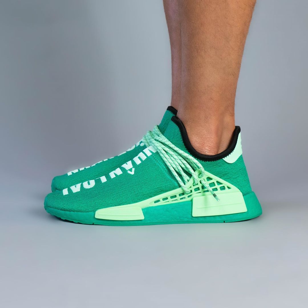 国内 12/18 発売予定！Pharrell Williams x adidas Originals NMD TRAIL HU “Green/NHANLOAI” (ファレル・ウィリアムス アディダス オリジナルス エヌエムディー “グリーン/ブラック”) [GY0089]