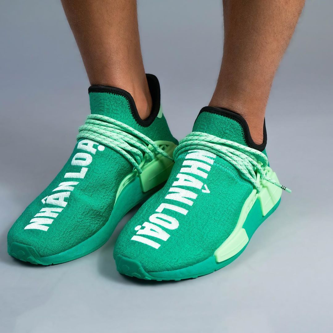 国内 12/18 発売予定！Pharrell Williams x adidas Originals NMD TRAIL HU “Green/NHANLOAI” (ファレル・ウィリアムス アディダス オリジナルス エヌエムディー “グリーン/ブラック”) [GY0089]