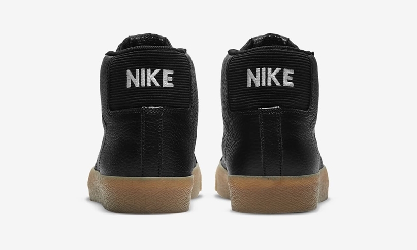 ナイキ SB ズーム ブレーザー ミッド プレミアム “ブラック/ガムライトブラウン” (NIKE SB ZOOM BLAZER MID PREMIUM “Black/Gum Light Brown”) [CU5283-001]