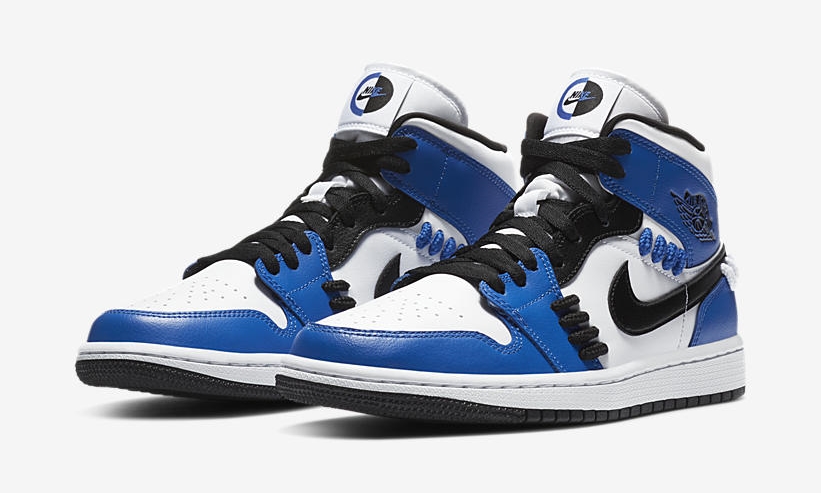 10/15 発売予定！ナイキ エア ジョーダン 1 ミッド SE "ゲームロイヤル/ブラック/ホワイト" (NIKE AIR JORDAN 1 MID SE “Game Royal/Black/White”) [CV0152-401]