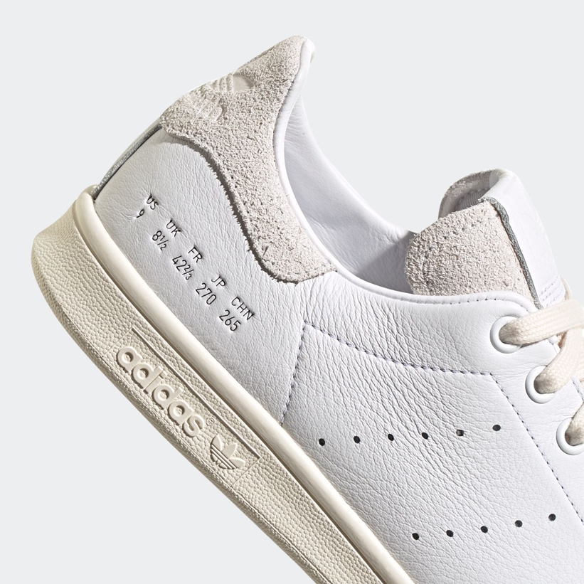 9/30 発売！サイズ表記が刻印された アディダス オリジナルス スタンスミス “ホワイト” (adidas Originals STAN SMITH “White”) [FY0040]