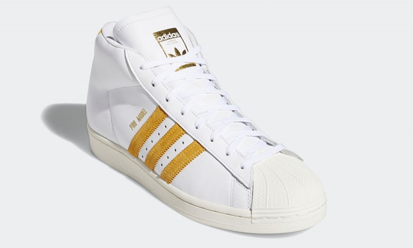 10/1 発売！アディダス オリジナルス プロモデル ADV “ホワイト/ソーラーゴールド” (adidas Originals PRO MODEL ADV “White/Solar Gold”) [FV5925]