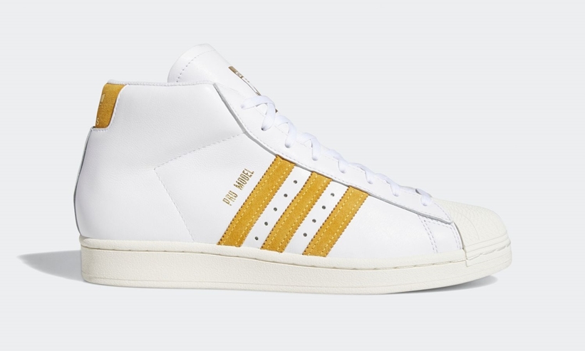 10/1 発売！アディダス オリジナルス プロモデル ADV “ホワイト/ソーラーゴールド” (adidas Originals PRO MODEL ADV “White/Solar Gold”) [FV5925]