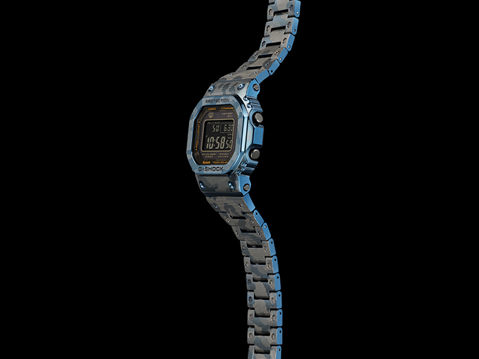 G-SHOCKからカモフラージュ柄のフルメタルスクエアモデル「GMW-B5000TCF-2JR」が10月発売 (Gショック ジーショック)