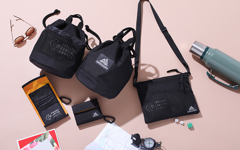 CORDURA ECO CANVAS WITH TEFLONを採用したCONVERSE CAMPING SUPPLY × GREGORYが10/12発売 (コンバース グレゴリー)