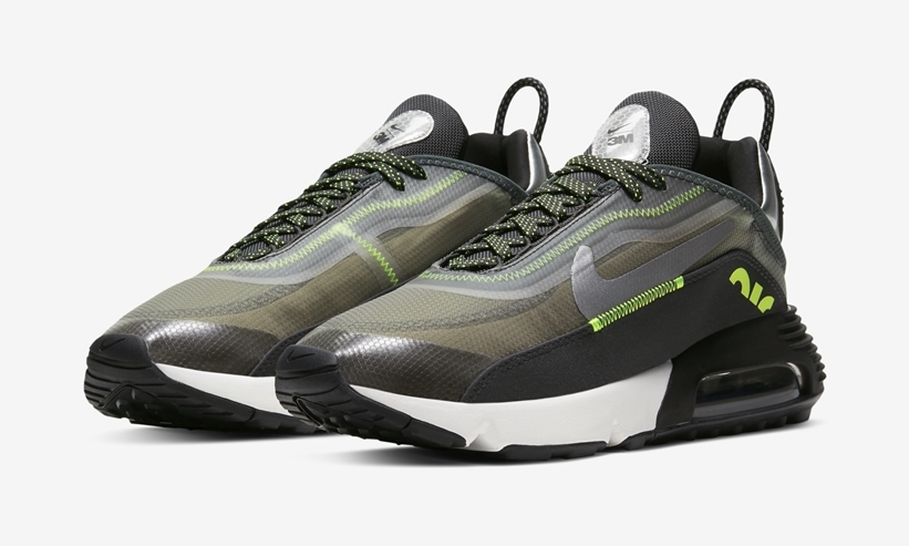 ナイキ エア マックス 2090 3M “グレー/ボルト” (NIKE AIR MAX 2090 3M “Grey/Volt”) [CW8336-001]