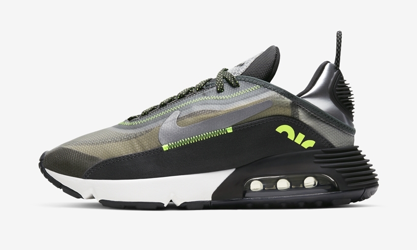 ナイキ エア マックス 2090 3M “グレー/ボルト” (NIKE AIR MAX 2090 3M “Grey/Volt”) [CW8336-001]