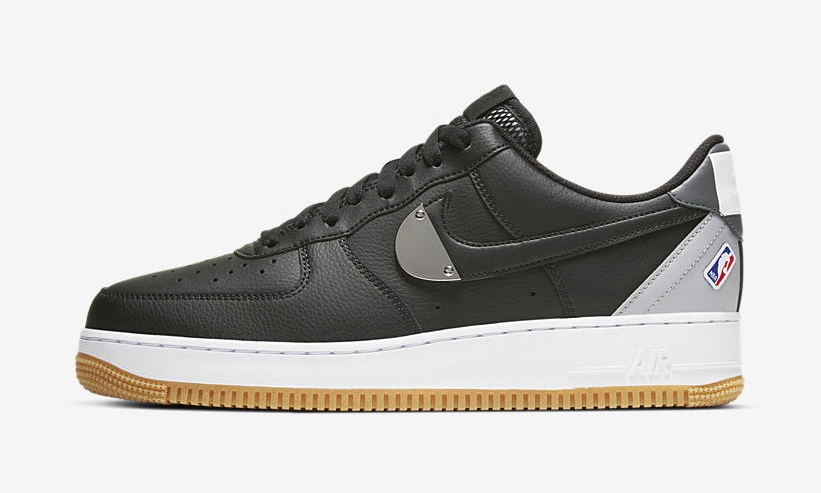 ナイキ エア フォース 1 ロー “エヌビーエー パック” ブラック/ウルフグレー/ダークグレー (NIKE AIR FORCE 1 LOW “NBA Pack” Black/Wolf Gray/Dark Gray) [CT2298-001]